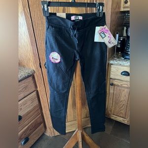 NEW Lee Kids/Girls Black Bottoms, Size 12.